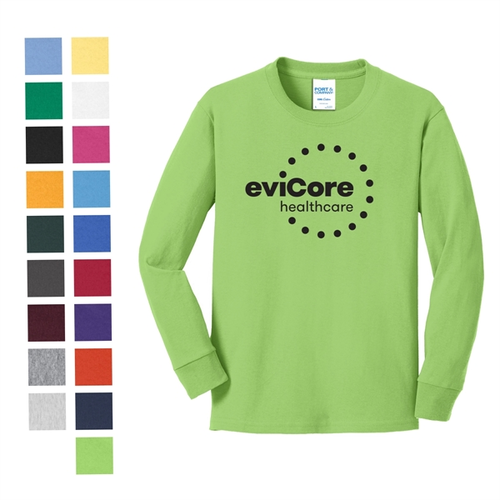 Main photo of Classic Style Long Sleeve Cotton T Shirt