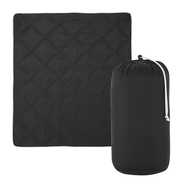 BLACK WITH GRAY color option for Super Cozy Blanket