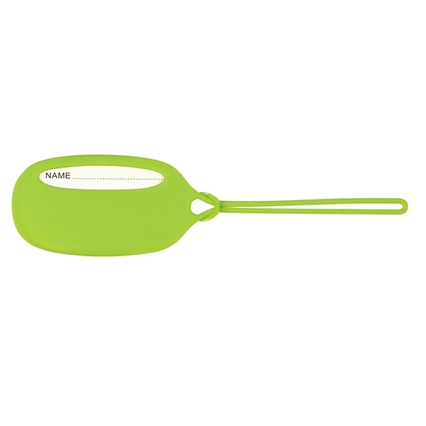 LIME color option for Silicon Suitcase Label