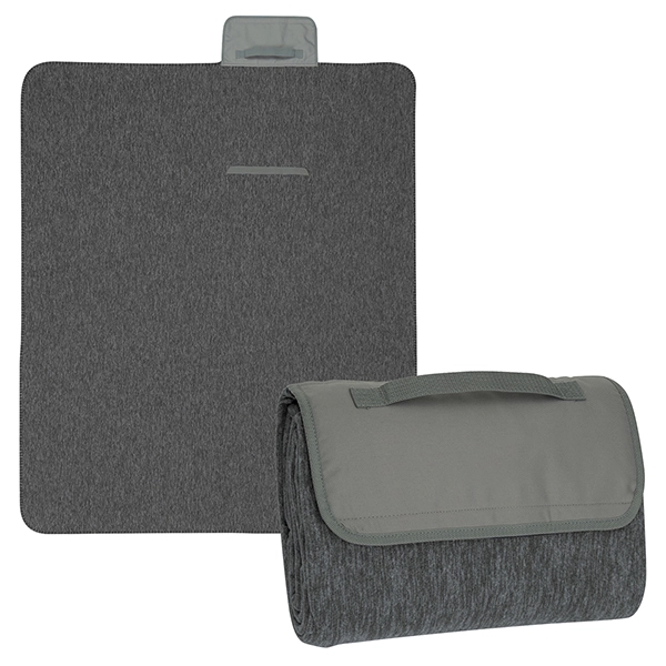 Black-Gray color option for Foldable Plastic Polymer Blanket