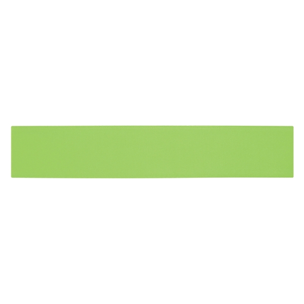 Lime Green color option for 100% Elastic Polyester Sweatband