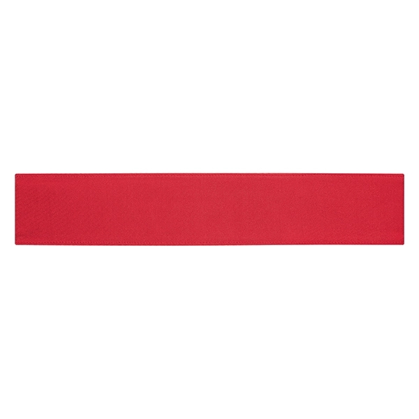 Red color option for 100% Elastic Polyester Sweatband
