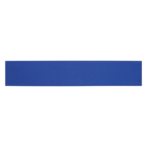 Royal Blue color option for 100% Elastic Polyester Sweatband