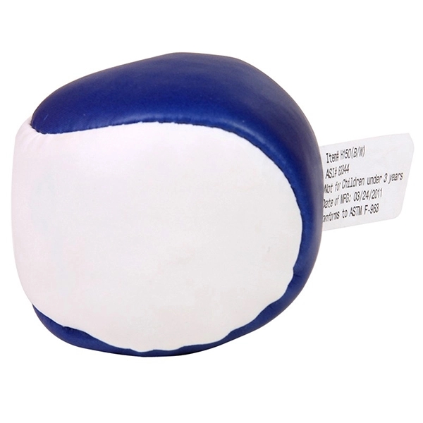 Blue-White color option for Comfy Beanbag Like Seating Sacs