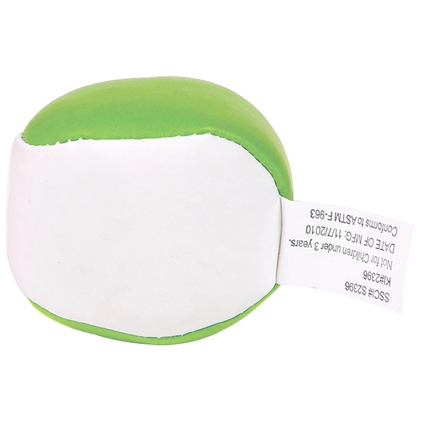 Lime Green-White color option for Comfy Beanbag Like Seating Sacs