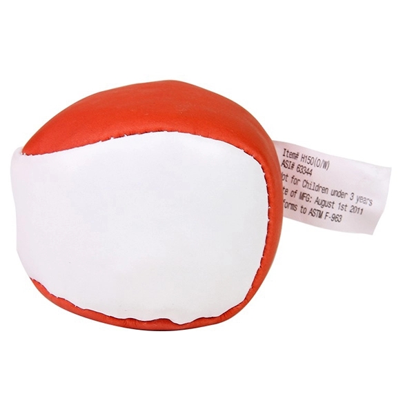 Red-White color option for Comfy Beanbag Like Seating Sacs