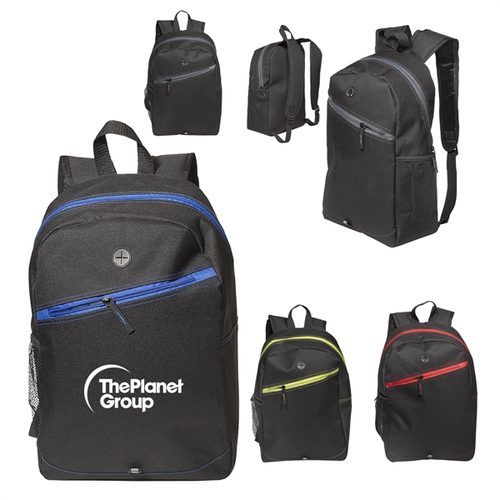 Main photo of Polyester Zip Fastening Tech Backpack