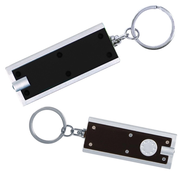 Black color option for Key Chain With Led Light