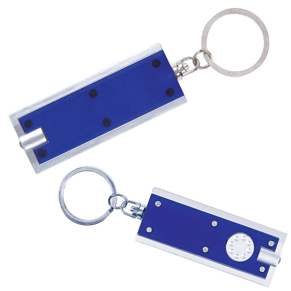 Blue color option for Key Chain With Led Light