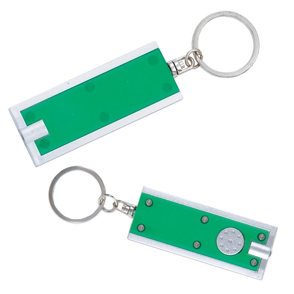 Green color option for Key Chain With Led Light