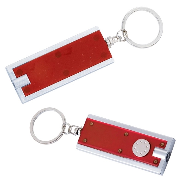 Red color option for Key Chain With Led Light