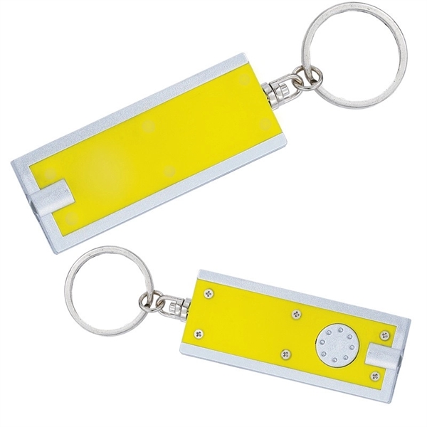 Yellow color option for Key Chain With Led Light