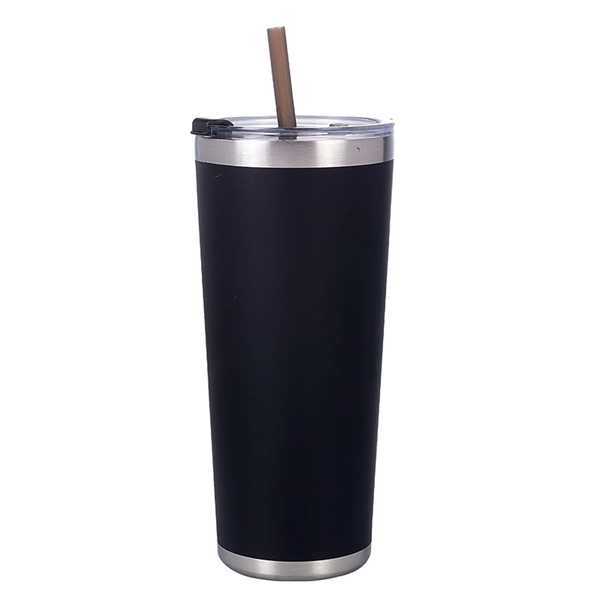 Black color option for 20 Oz. Matte Finish Stainless Steel Tumbler