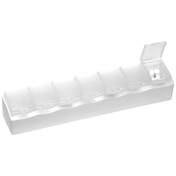 Clear color option for All Week Pill Box