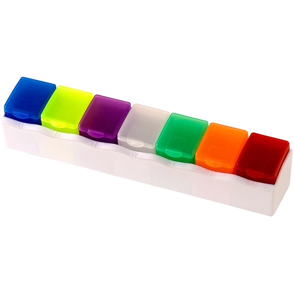 Multi color color option for All Week Pill Box