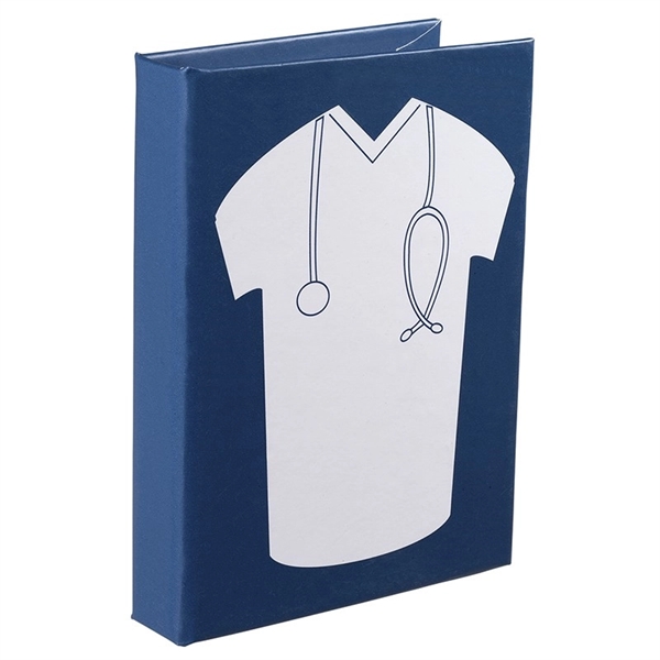 Blue color option for Limited Edition Hard Bound Scrubs Sticky Book