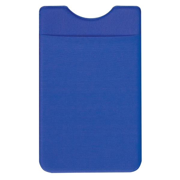 Blue color option for Stretchable Phone Wallet
