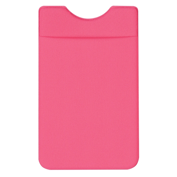 FUCHSIA color option for Stretchable Phone Wallet