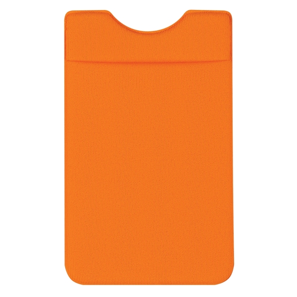 ORANGE color option for Stretchable Phone Wallet