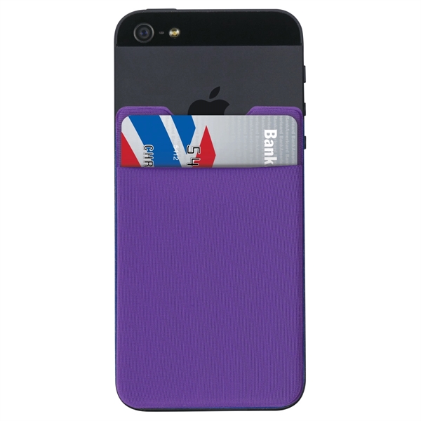 PURPLE color option for Stretchable Phone Wallet