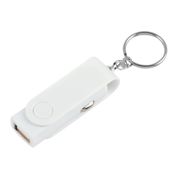 WHITE WITH WHITE color option for Portable Car Adapter