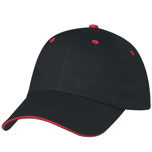 BLACK WITH RED color option for Classic Sandwich Visor