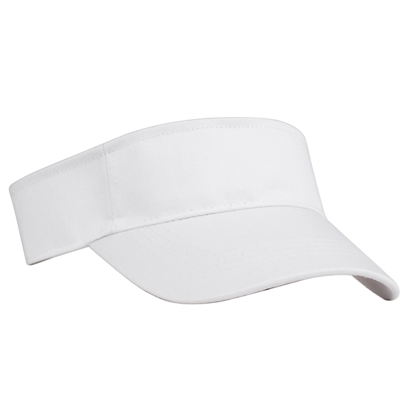 White color option for Regular Polyester Visor