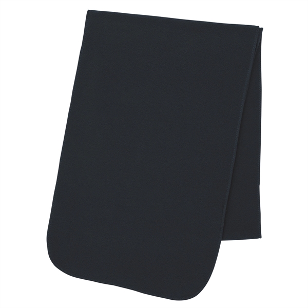Black color option for Winter Fleece Scarf
