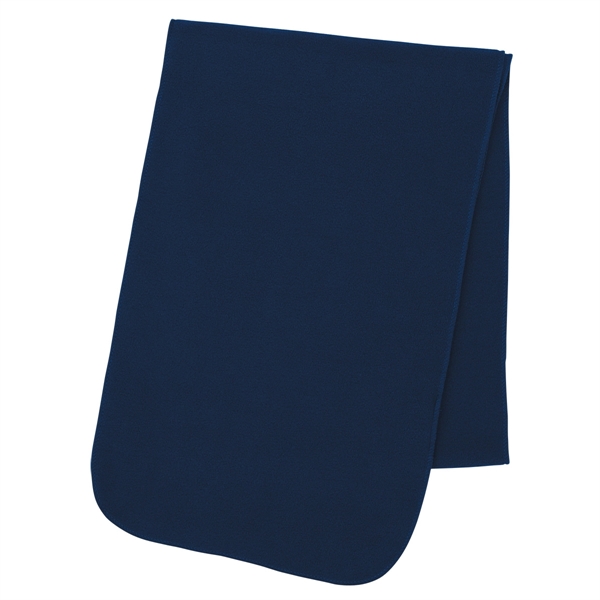NAVY BLUE color option for Winter Fleece Scarf