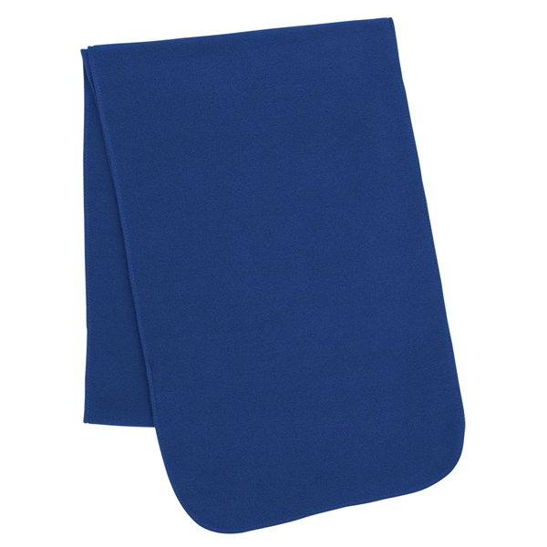 Royal Blue color option for Winter Fleece Scarf