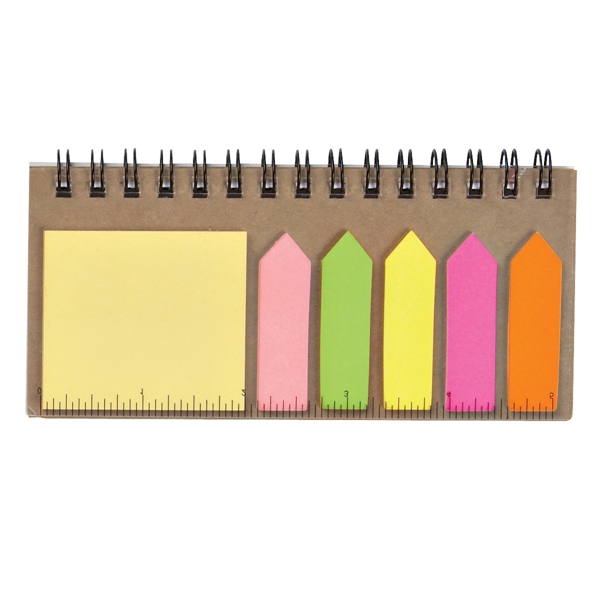 NATURAL color option for Complete Set Notebook With Sticky Notes