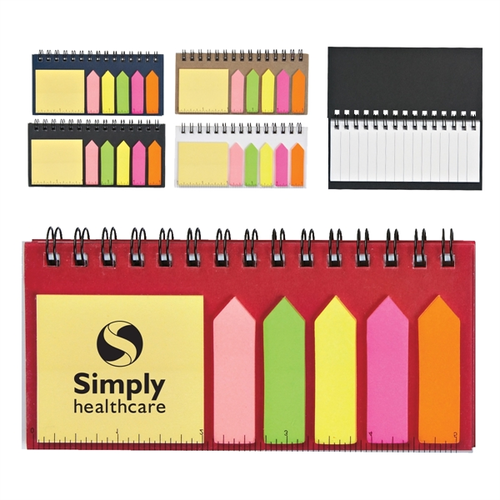 Main photo of Complete Set Notebook With Sticky Notes
