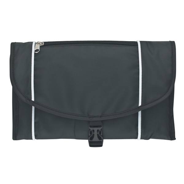 BLACK WITH BLACK color option for Traveler's Toiletry Bag