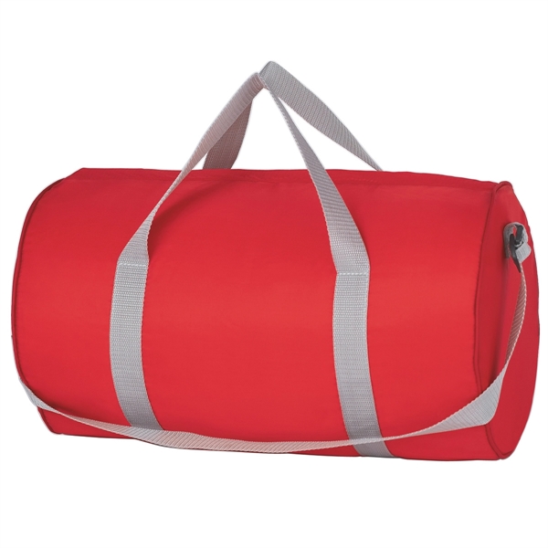 Red color option for Basic Duffel Bag