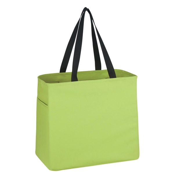 LIME color option for Solid Colored Tote