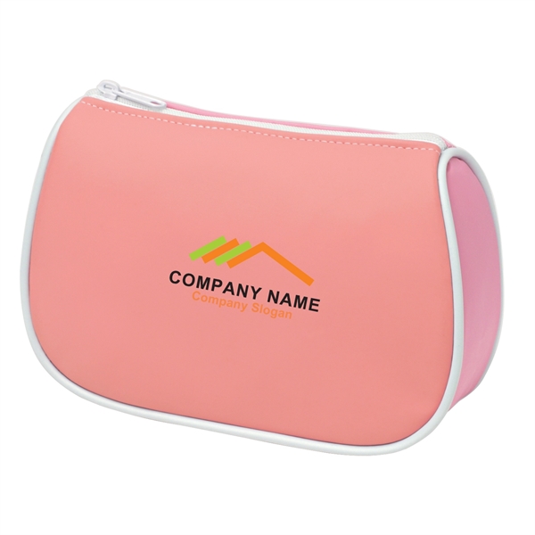 Pink-White color option for Classy Amenities Bag
