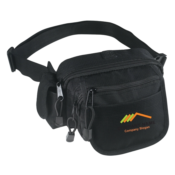 BLACK WITH BLACK color option for Dynamic All In One Fanny Pack