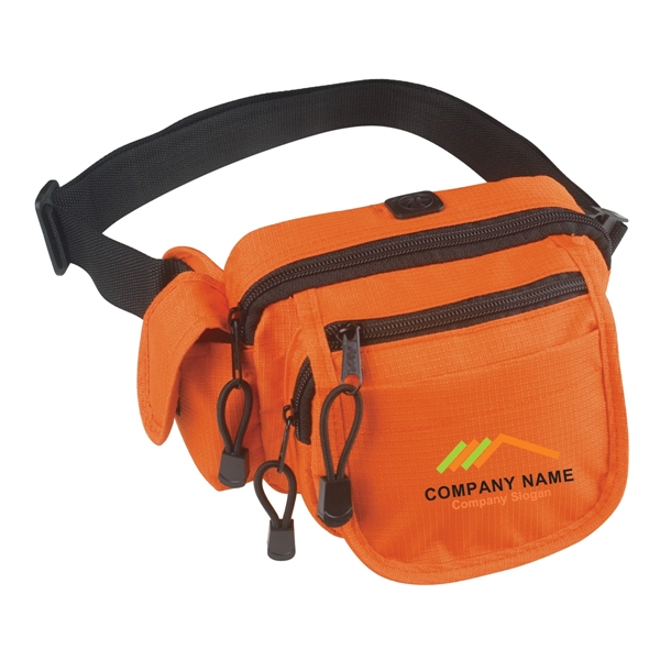 ORANGE WITH BLACK color option for Dynamic All In One Fanny Pack
