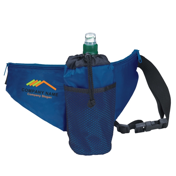 ROYAL BLUE color option for Smart Fanny Pack With Insulated Water Bottle Pocket