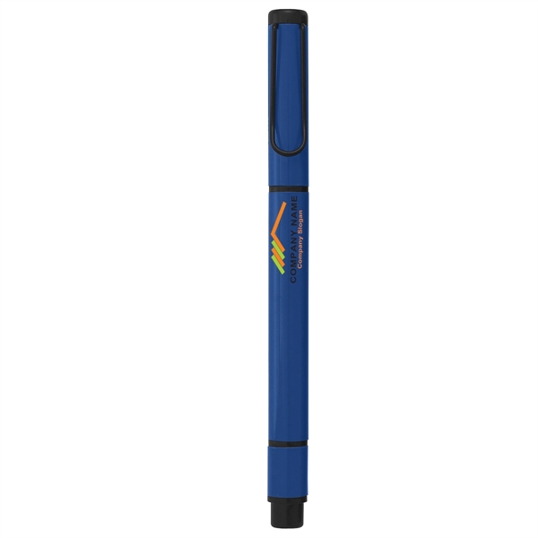 Blue color option for Beautiful Ballpoint Pen And Highlighter