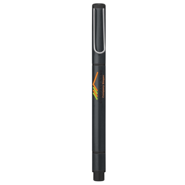 Metallic Black color option for Beautiful Ballpoint Pen And Highlighter