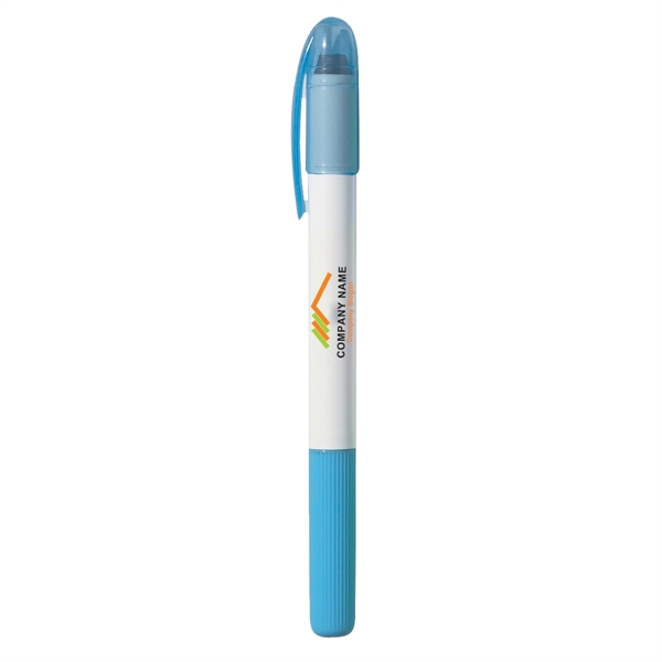 WHITE WITH BLUE color option for Twist Action Excellent Gel Wax Highlighter