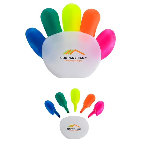 WHITE color option for 5 Highlighters In One Pen.