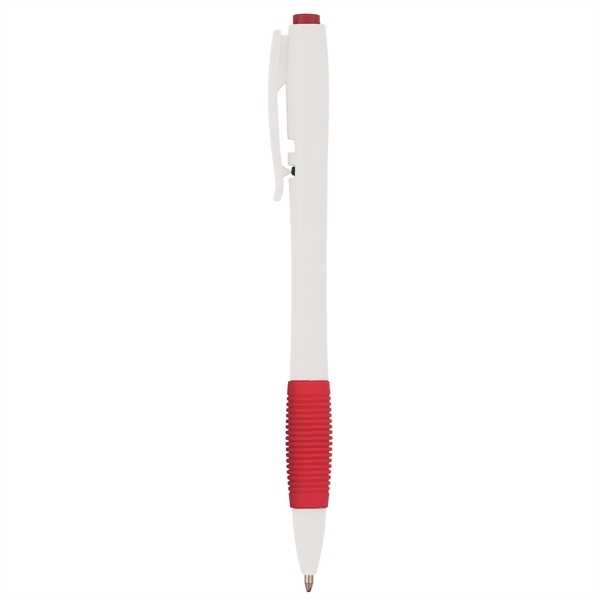 WHITE WITH RED color option for Clip Snap Pen