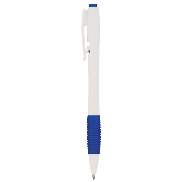 WHITE WITH ROYAL BLUE color option for Clip Snap Pen