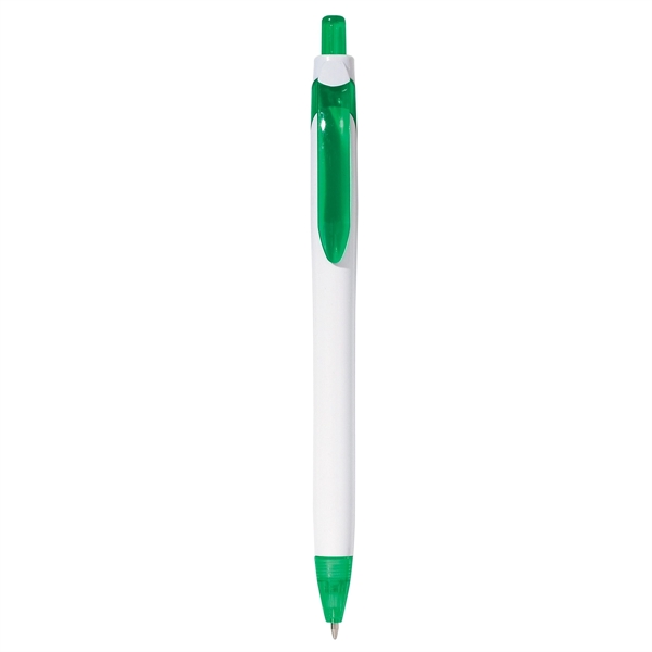 WHITE WITH GREEN color option for Simple Pen