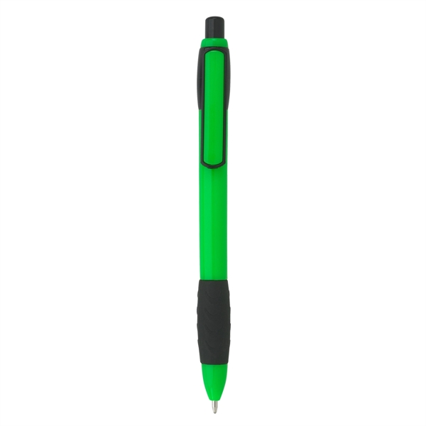 GREEN WITH BLACK color option for The Sandpiper Pen
