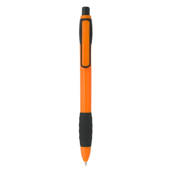 ORANGE WITH BLACK color option for The Sandpiper Pen