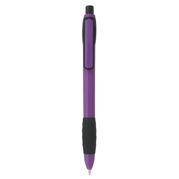 PURPLE WITH BLACK color option for The Sandpiper Pen