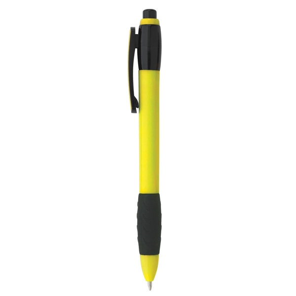 YELLOW WITH BLACK color option for The Sandpiper Pen